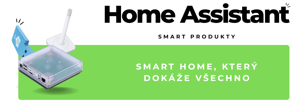 Baner - Smart produkty Home Assistant CZ